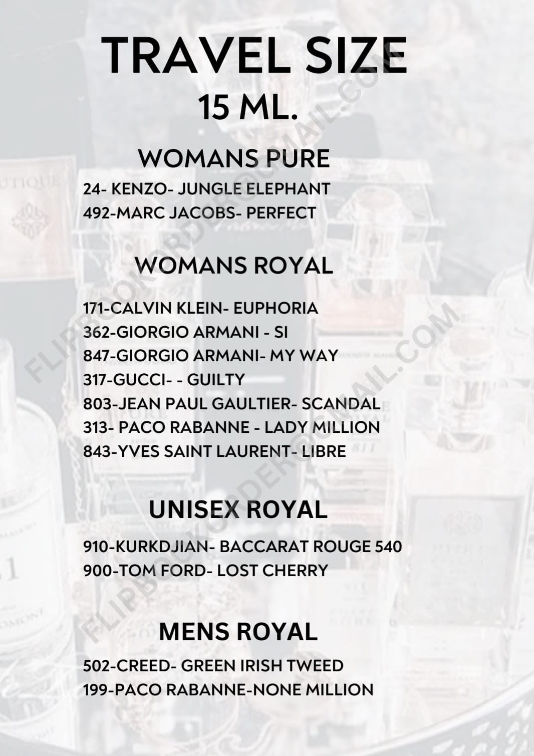 Fragrance/Perfume