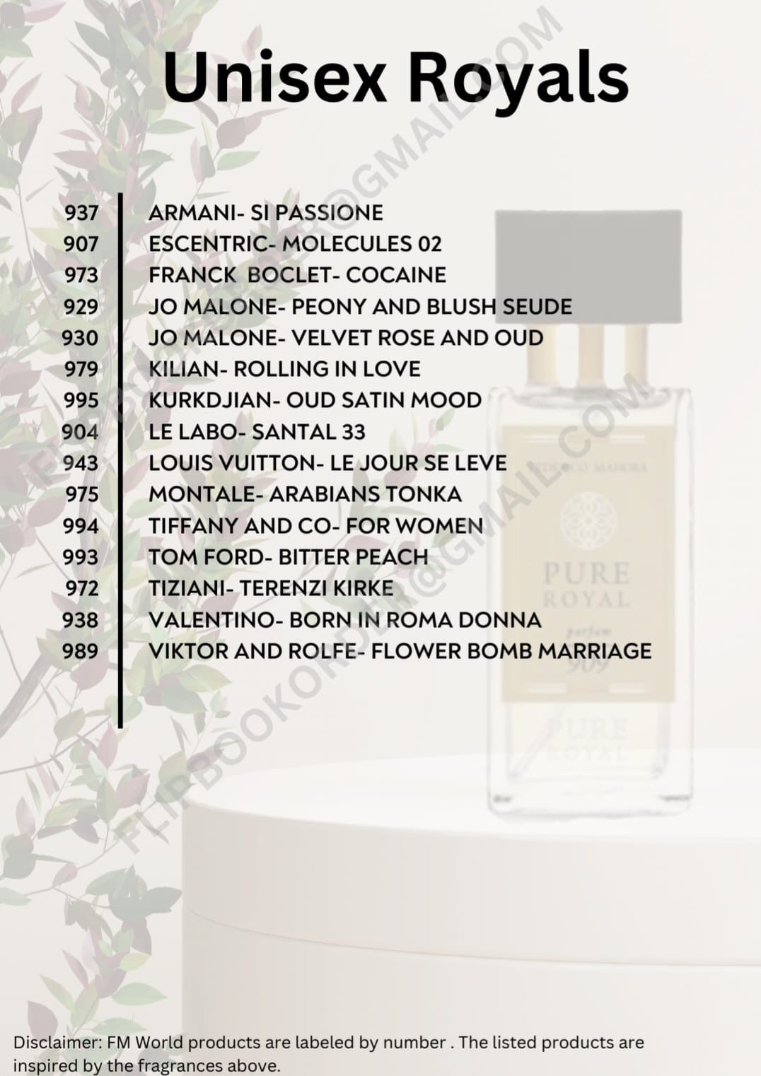 Fragrance/Perfume