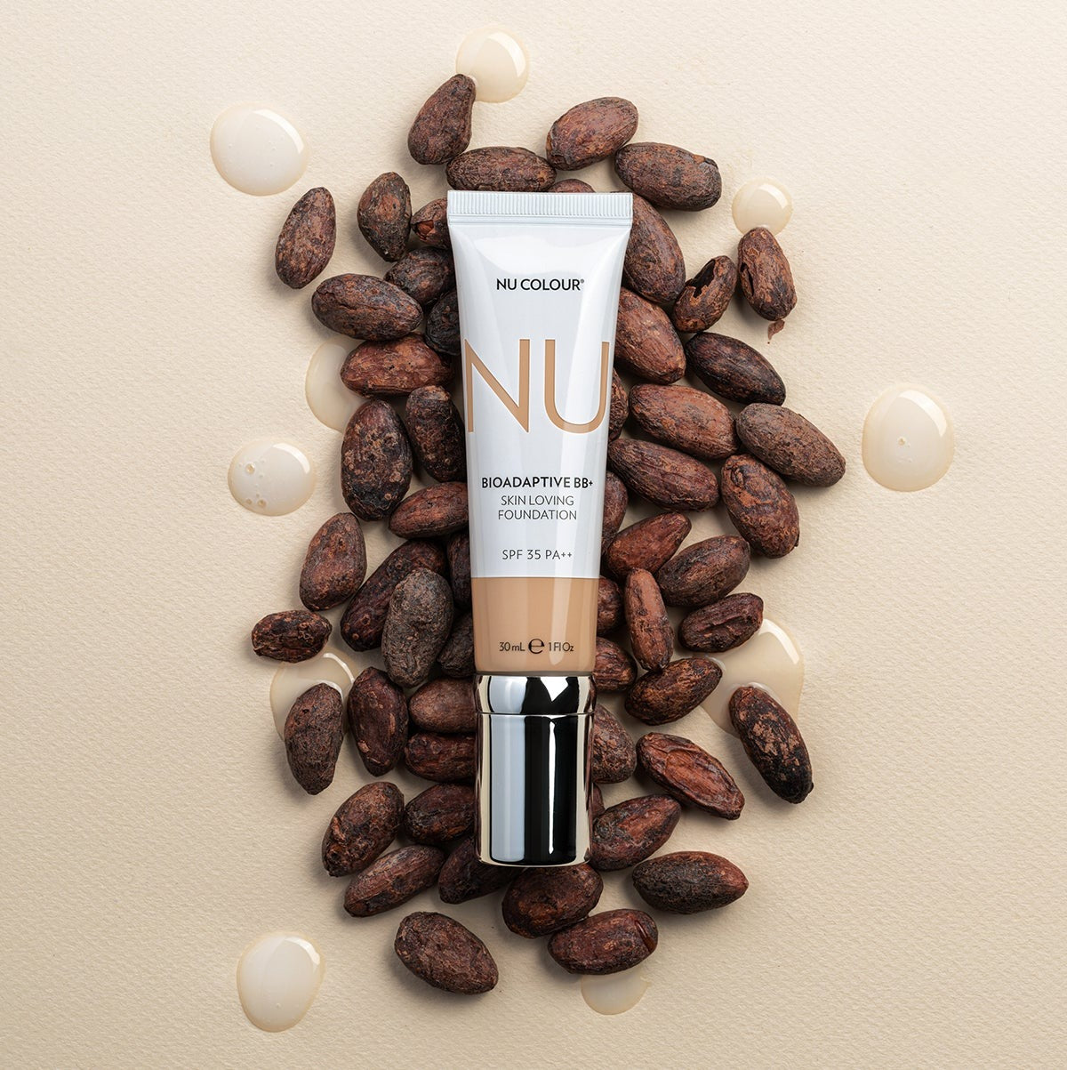 Nu Colour® Bioadaptive BB+ Skin Loving Foundation Beige 3.4